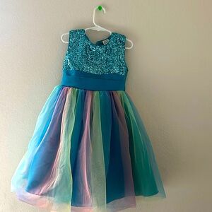 Little girls formal dress